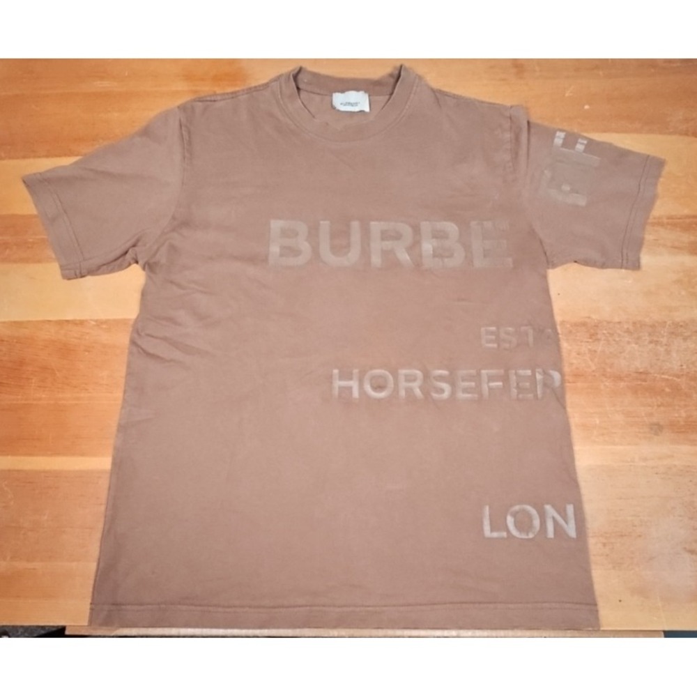 Burberry Horseferry T-Shirt Brown Size L Large
